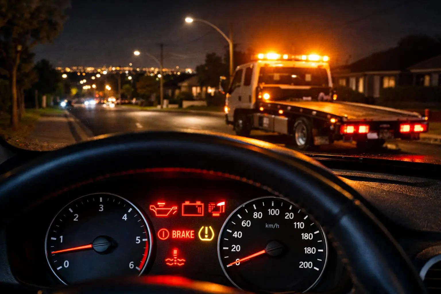Car Dashboard Warning Lights